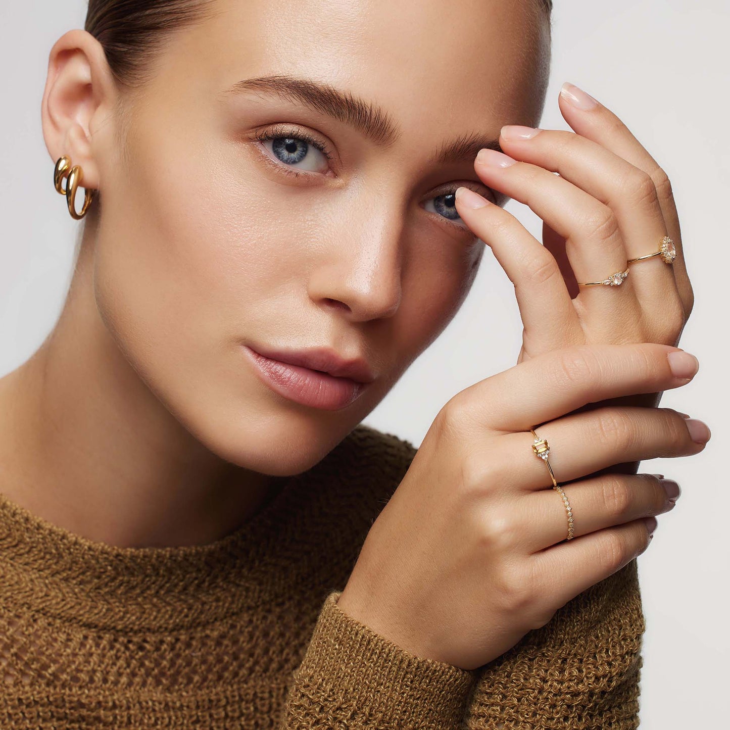 Vestiva | Månsten Muse ring i guld