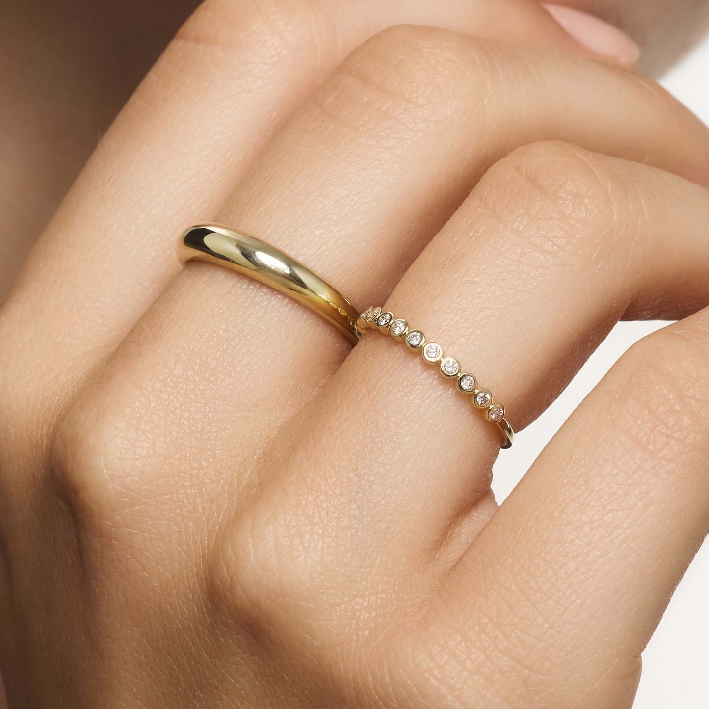 Vestiva | Diamant blåser i guld