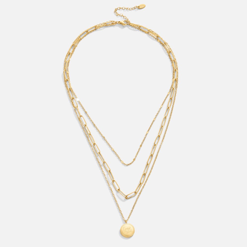 Vestiva | Lagerhalsband med Myntdetaljer