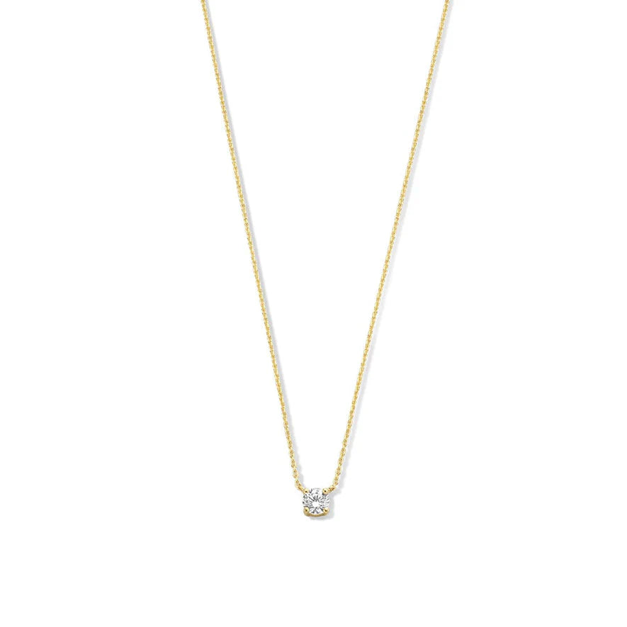 Vestiva | Cléa moissanite krage i guld