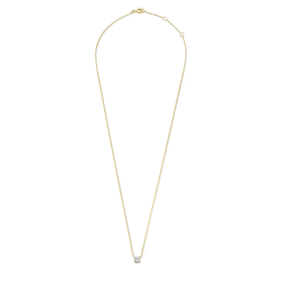 Vestiva | Cléa moissanite krage i guld
