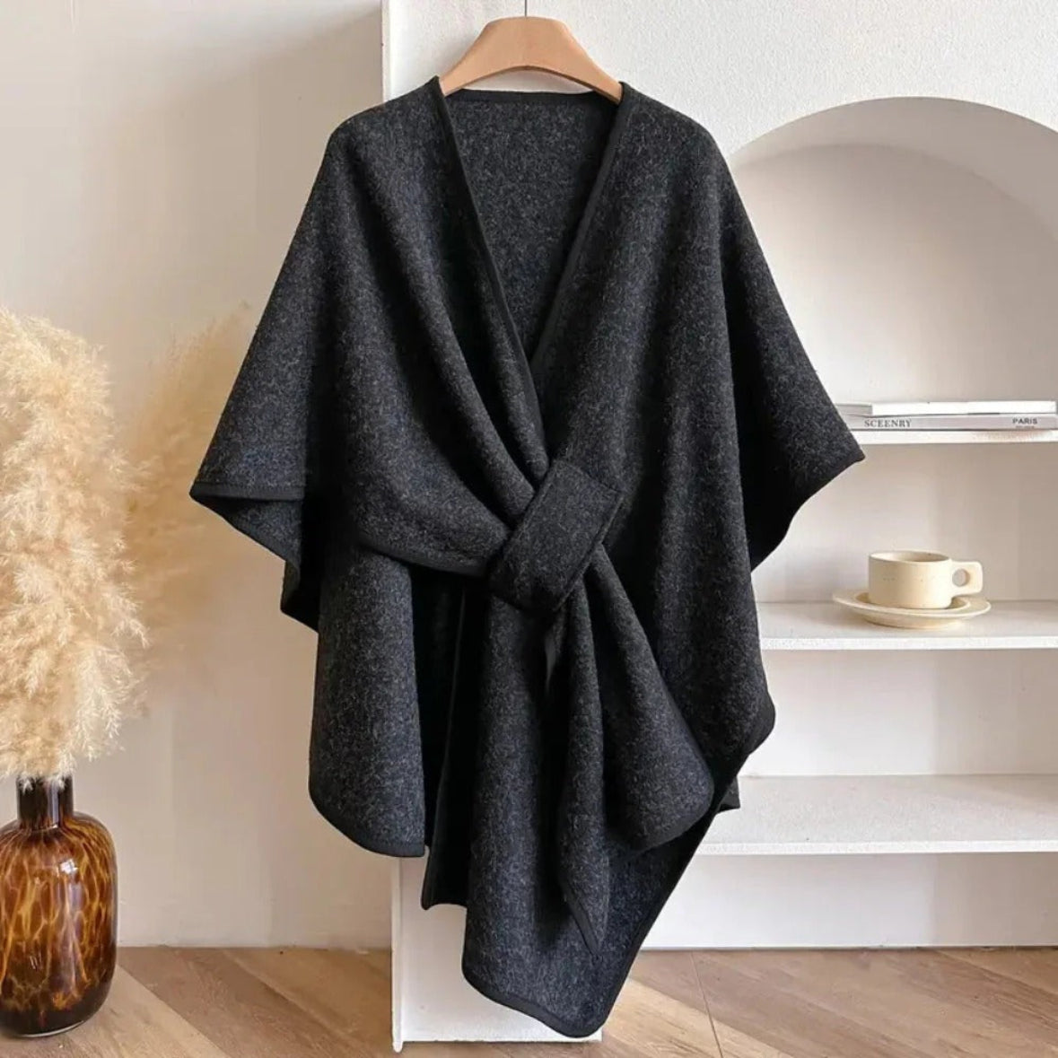 Vestiva | Lång ponchosjal