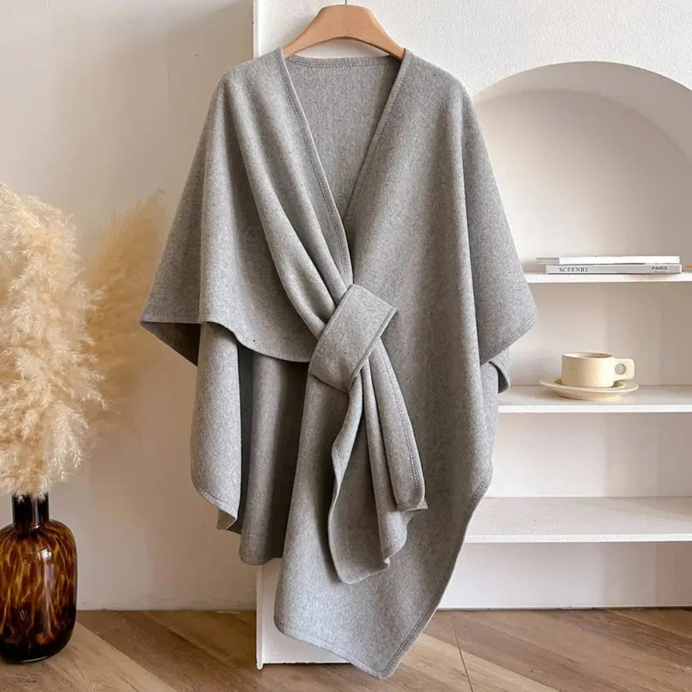 Vestiva | Lång ponchosjal