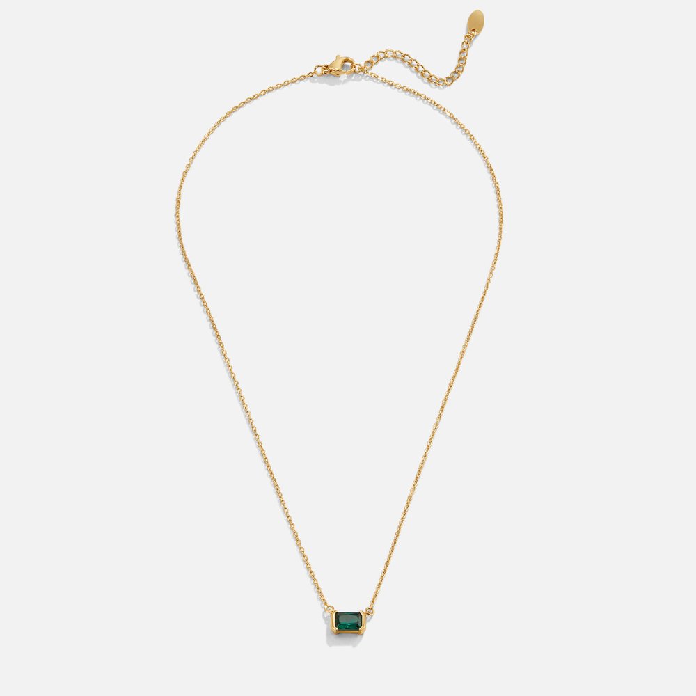 Vestiva | Moni Grön Emerald Halsband