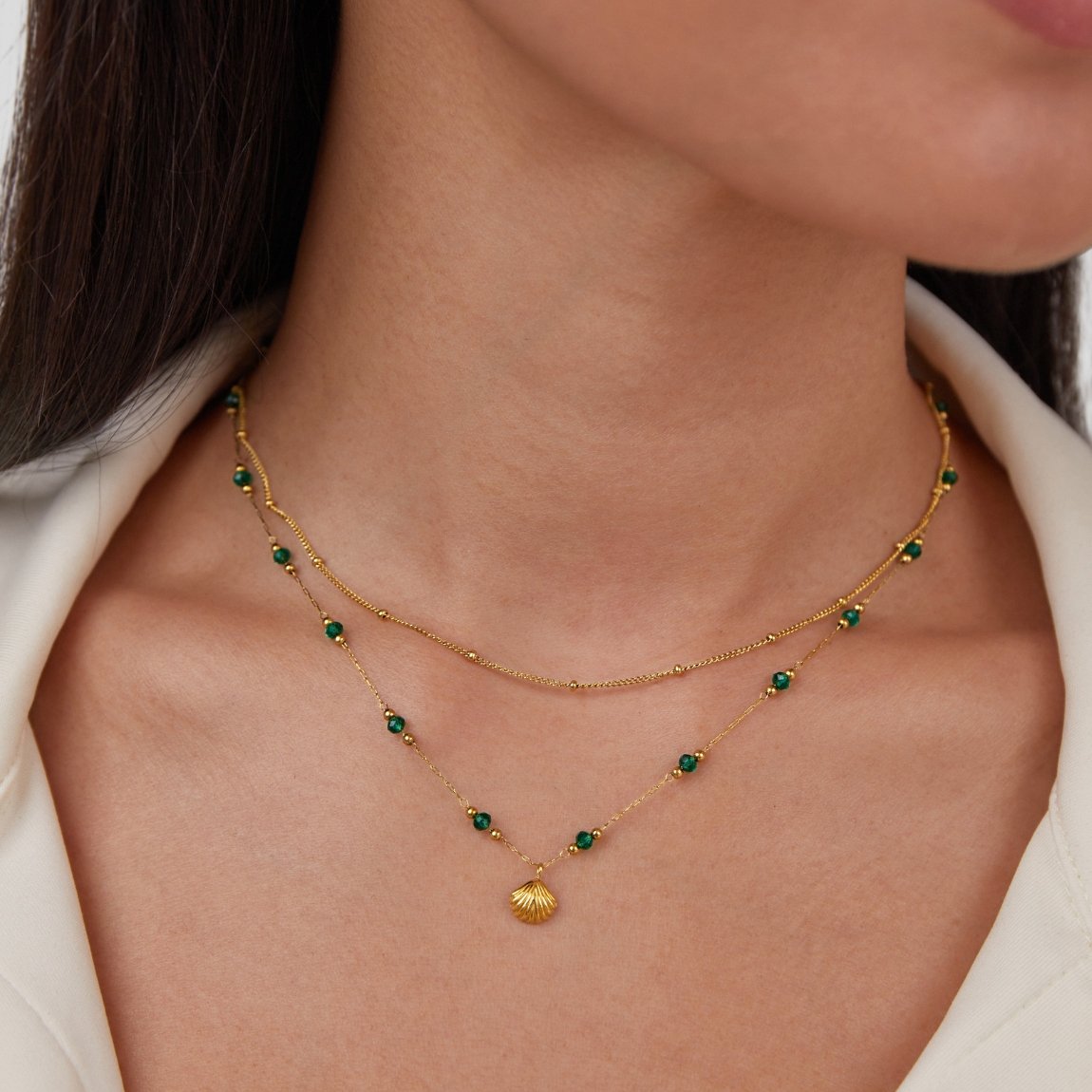 Vestiva | Elegant guldhalsband