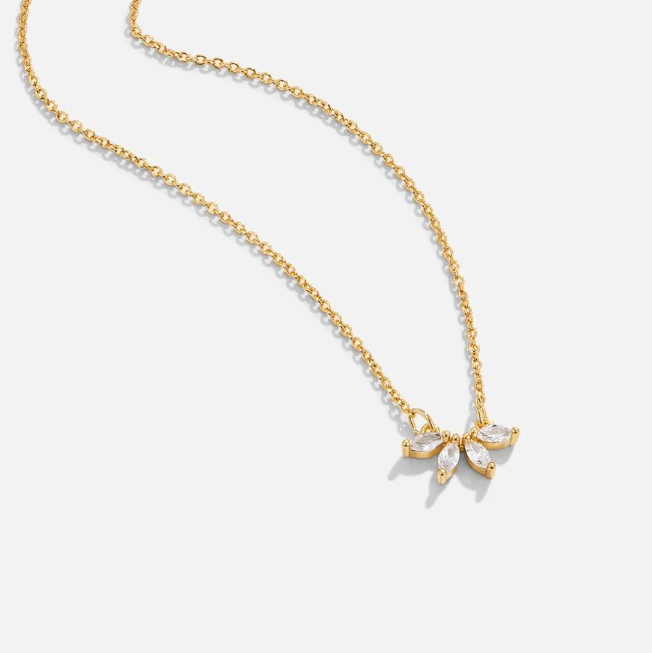 Vestiva | Omelia Crystal Leaf Halsband