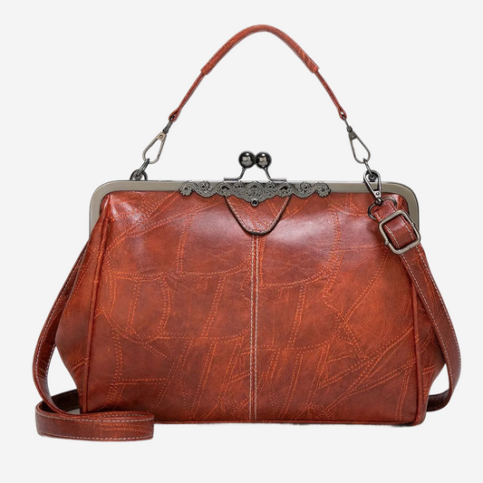 Vestiva | Elegant Vintage-Handväska Med Tidlös Berlock