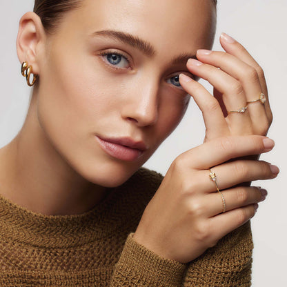 Vestiva | Månsten Muse ring i guld