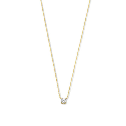 Vestiva | Cléa moissanite krage i guld