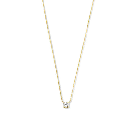 Vestiva | Cléa moissanite krage i guld
